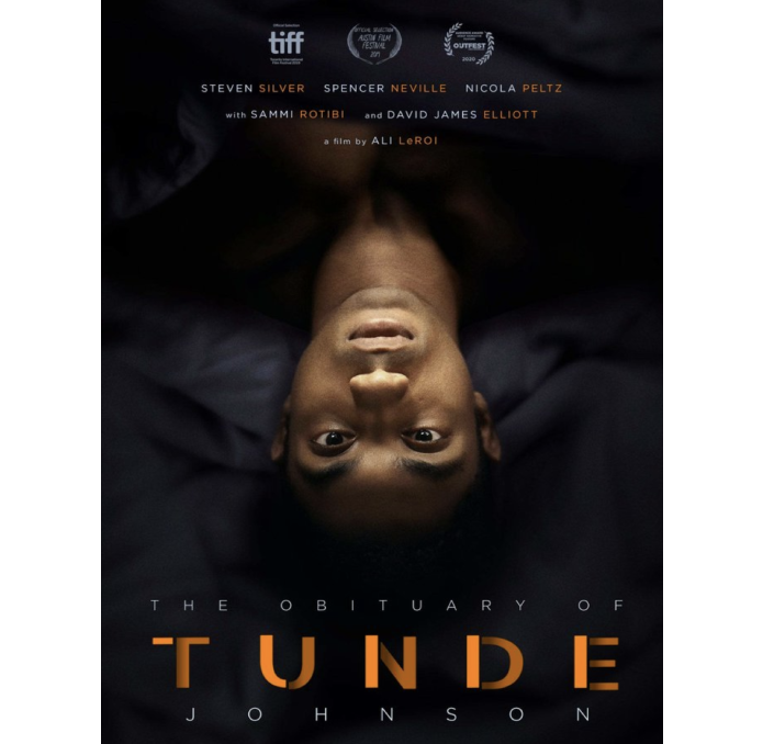 Official movie poster for The Obituary of Tunde Johnson