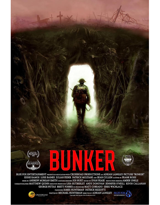 Official movie poster for Bunker