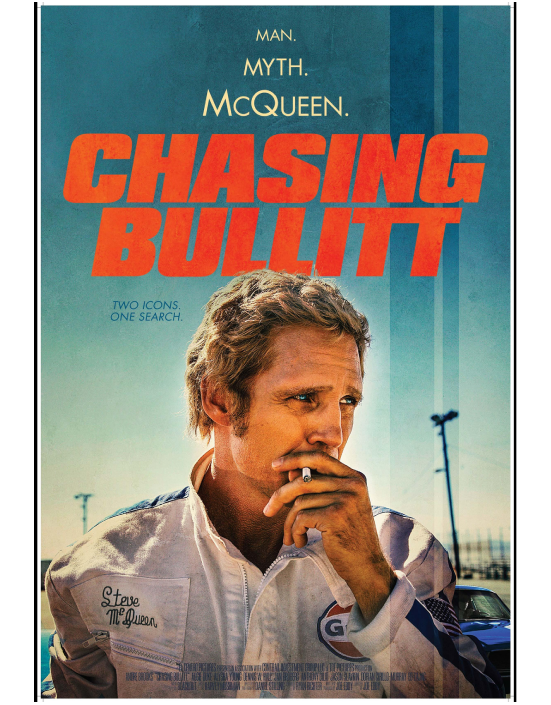 Official movie poster for Chasing Bullitt