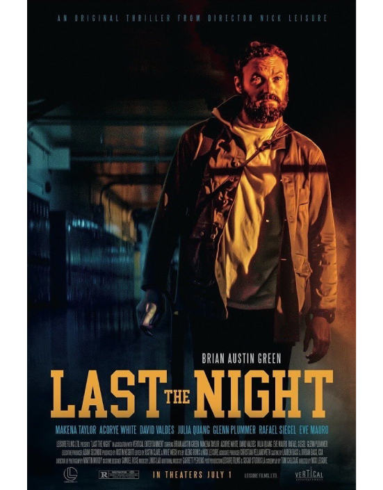 Official movie poster for Last the Night