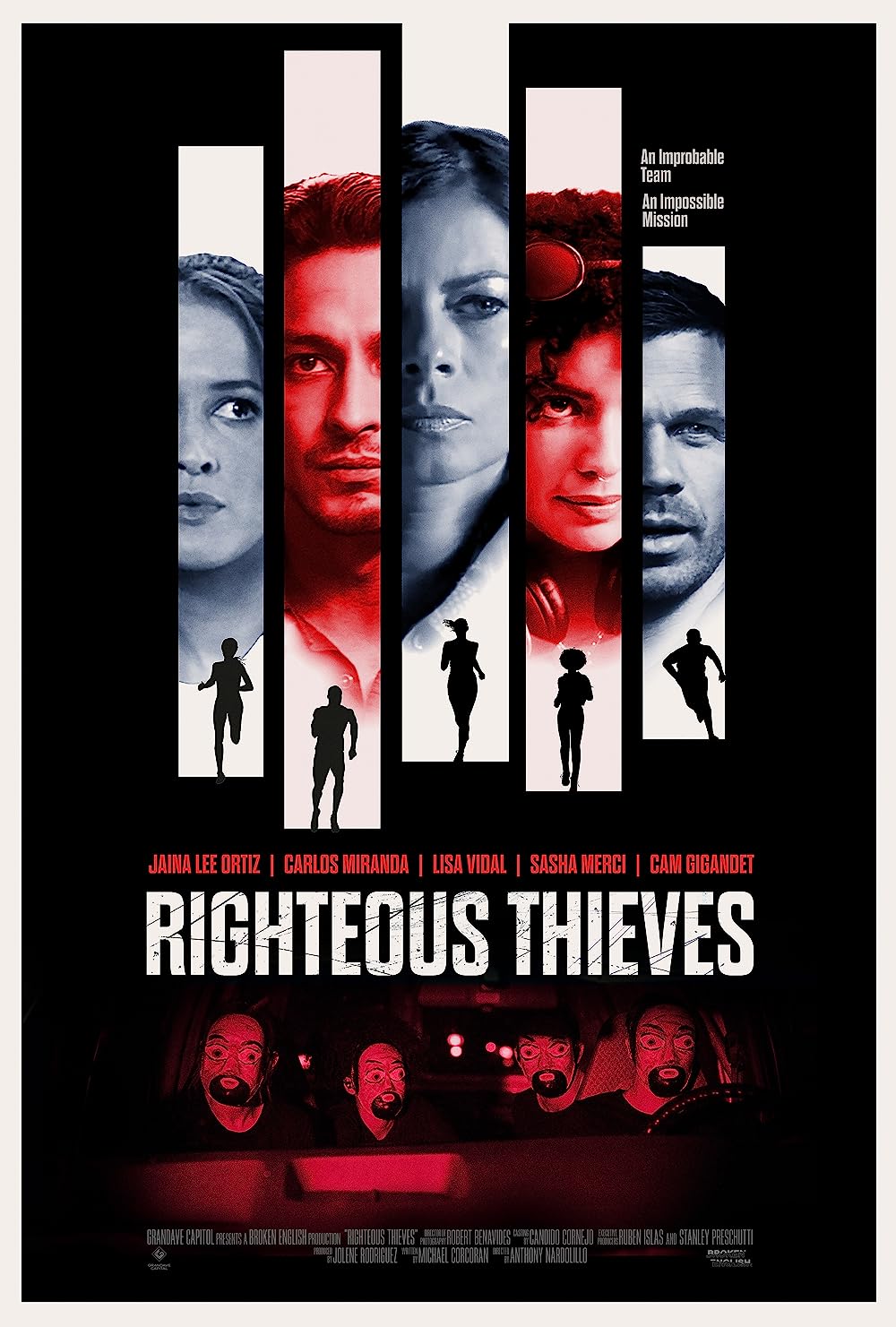 Official movie poster for Righteous Thieves