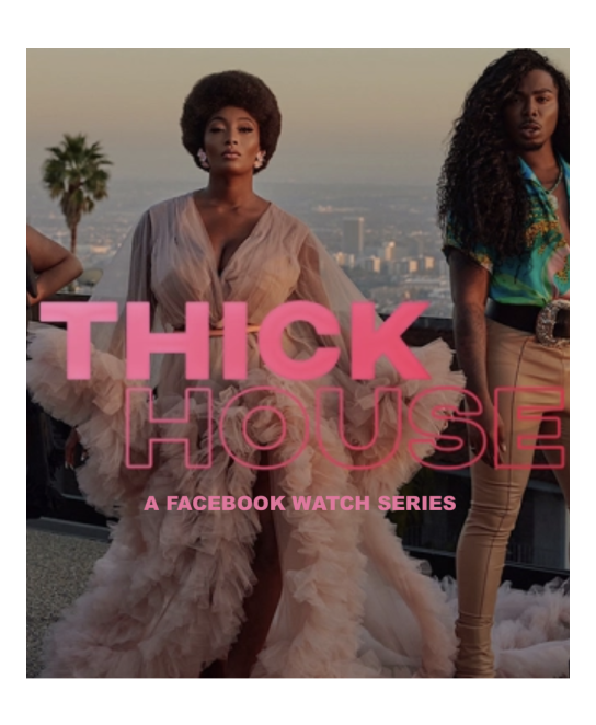 Official poster for Thick House, a Facebook Watch Series