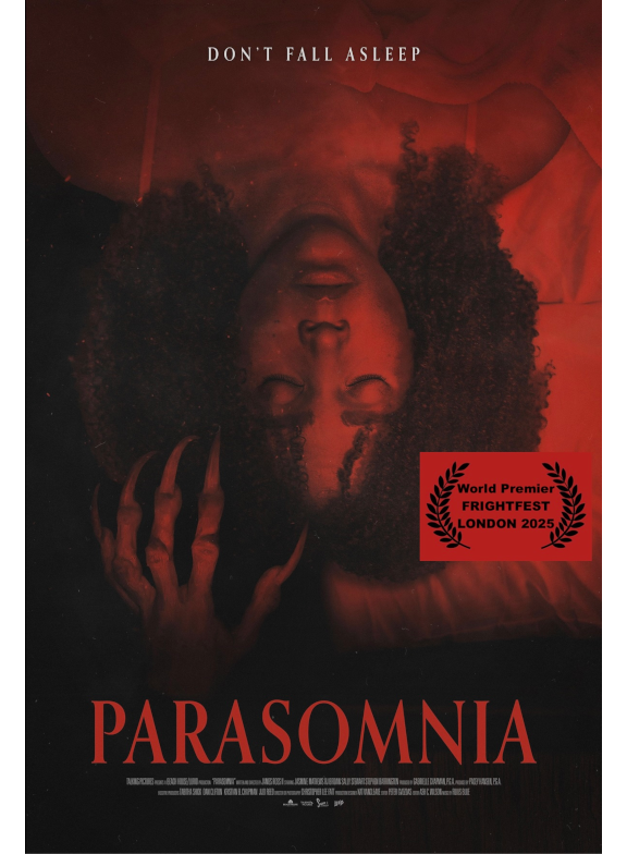 Parasomnia, a chilling horror flick where Riley’s night terrors unleash a demonic creep that might just be real! When her best friend vanishes, Riley (Jasmine Mathews) dives into a nightmare where her past trauma and a shadowy monster collide, pulling RJ Brown, Sally Stewart, and Stephen Barrington along for the spooky ride. First-time director Ross, a 25-year-old horror nerd, teams up with fresh producers Gabrielle Chapman and Pacey Hansen to deliver a bold, heart-pounding tale that’ll keep you up all night!